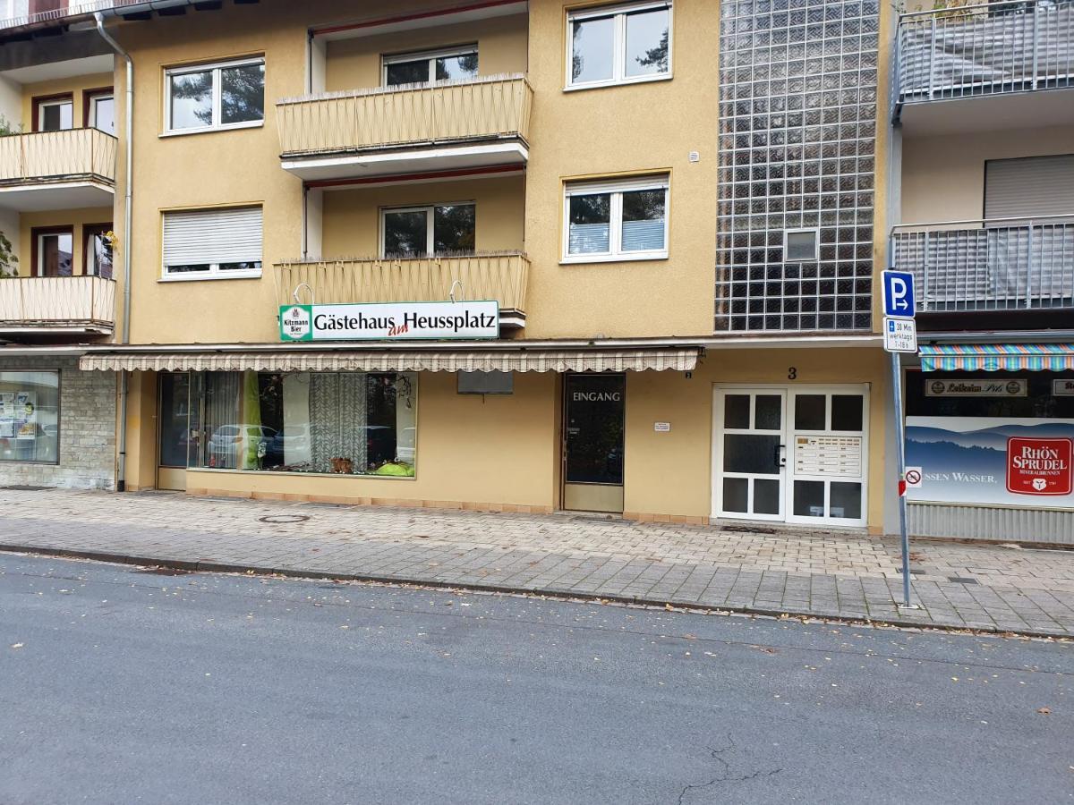 Gaestehaus Am Heuss-Platz Erlangen Exterior foto